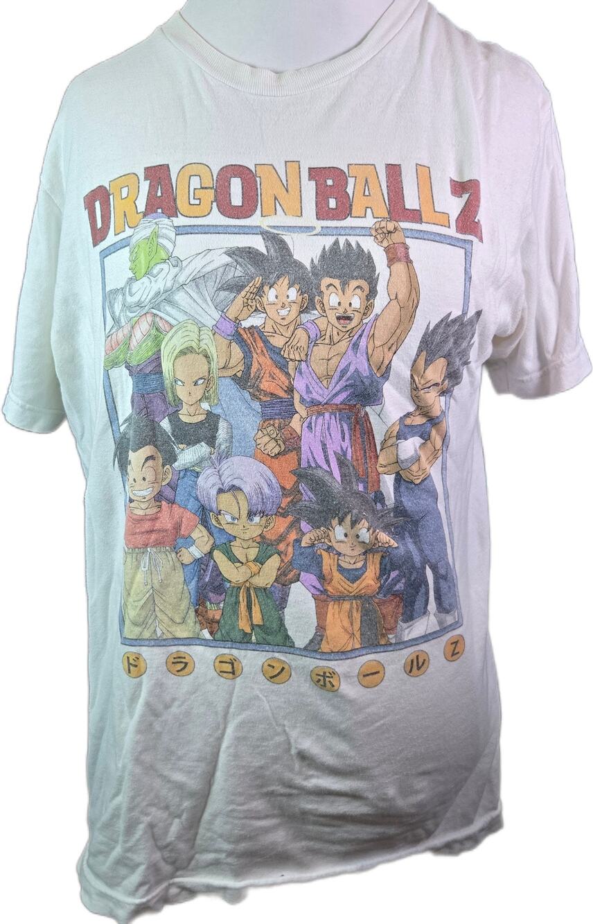 Vintage Dragonball Z Bird Studio T-Shirt Men's Sz M Goku Vegeta Trunk+ Manga